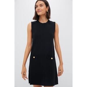 POMANDER PLACE Black Knit Malley Dress Size L NWT Retail $148 Tuckernuck